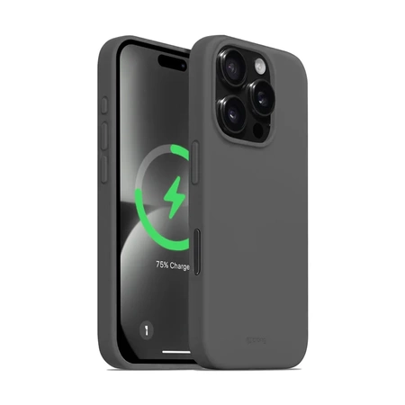 Crong Color Cover Magnetic - калъф MagSafe за iPhone 16 Pro (титан)