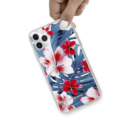 Funda Crong Flower para iPhone 11 Pro (Patrón 03)