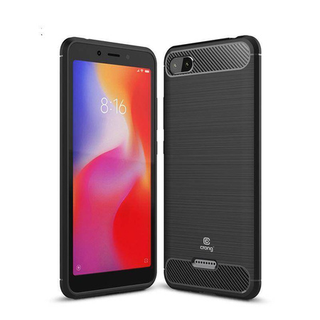 Crong Soft Armour Cover - Θήκη Xiaomi Redmi 6A (μαύρο)