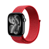 Crong Nylon - Спортна каишка за Apple Watch 38/40/41/42 мм (червена фузия)