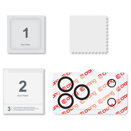 Crong Lens Shield - Camera and lens glass iPhone 17 Pro