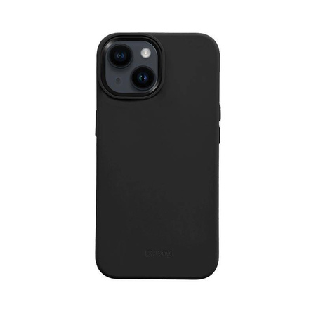 Crong színes tok LUX mágneses - iPhone 15 Plus MagSafe tok (fekete)