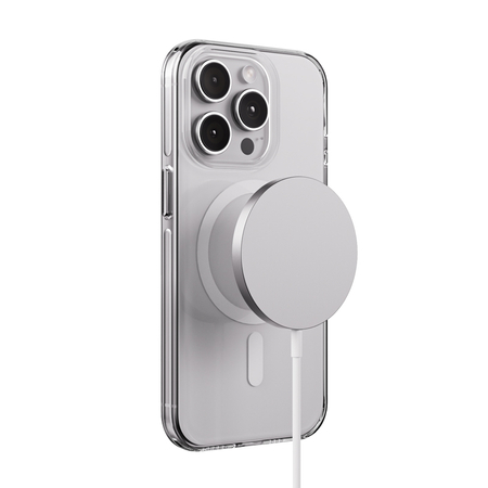 Kryt Crong Clear MAG Pro - MagSafe pro iPhone 15 Pro (průhledný)