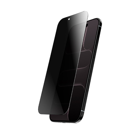 Szkło Crong Privacy Armour Glass do iPhone Air Prywatyzujące 9H Hartowane