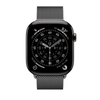 Crong Milano Steel - Stainless Steel Strap for Apple Watch 38/40/41/42 mm (Graphite)