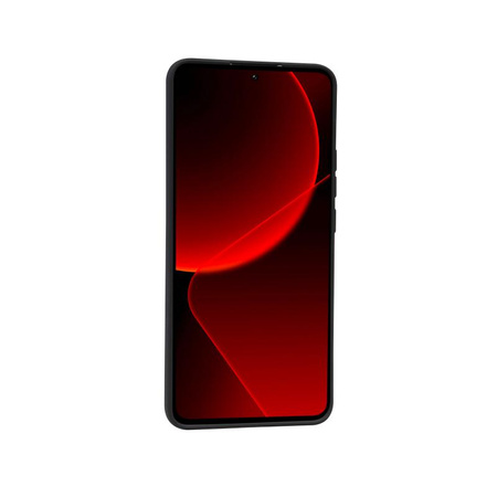 Etui Crong Color Cover do Xiaomi 13T/13T Pro Silikonowe Czarne Plecki