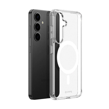 Crong Crystal Shield Magnetic - θήκη MagSafe Samsung Galaxy S25+ (διάφανη)