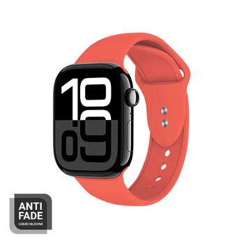 Crong Liquid - Strap for Apple Watch 42/44/45/49 mm (coral)