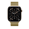 Crong Milano Steel - Stainless Steel Strap for Apple Watch 38/40/41/42 mm (Gold)