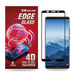 Crong Edge Glass 4D Full Glue - Celoplošné tvrzené sklo pro Huawei Mate 10