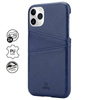 Etui do iPhone 11 Pro Crong Neat Cover Case z Kieszeniami Niebieski