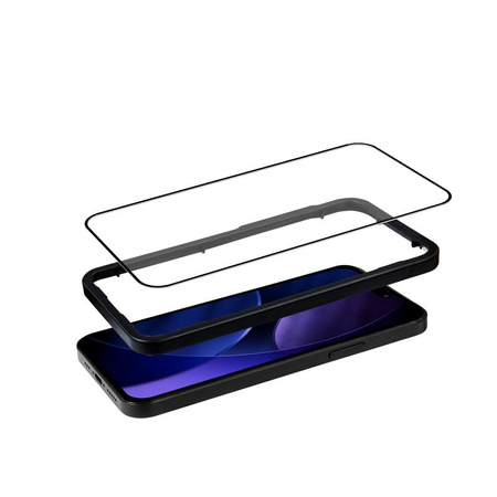 Szkło Crong 3D Armour Glass do iPhone Air Hartowane 9H z Ramką na Ekran
