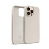 Etui do iPhone 14 Pro Crong Color Cover Silikonowy Case Ochronny Kamienny Beż