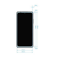 Crong 7D Nano Flexible Glass - Unbreakable 9H hybrid glass for the entire Xiaomi Redmi Note 10 5G screen