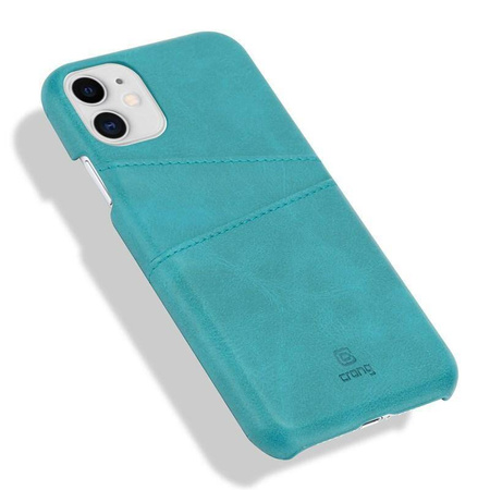 Crong Neat Cover - Θήκη iPhone 11 Pro με τσέπες (πράσινο)