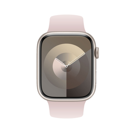 Curea Crong Liquid - Apple Watch 44/45/46/49 mm (roz nisipos)