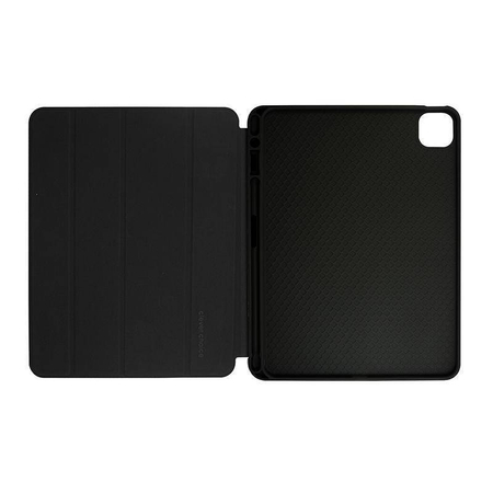 Custodia Crong FlexFolio per iPad Air 11" (2026-2024) / iPad Air 10.9" (5a-4a generazione) / iPad Pro 11" (2022-2021) con Apple Pencil (Nero)
