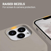 Crong Color Cover - Θήκη σιλικόνης για iPhone 13 mini (μπεζ)