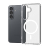Crong Hybrid Clear Magnetic - MagSafe Case for Samsung Galaxy S26 (Clear)