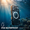 Funda Crong Seal Cover - Carcasa impermeable IP68 para iPhone 17 (Negra)