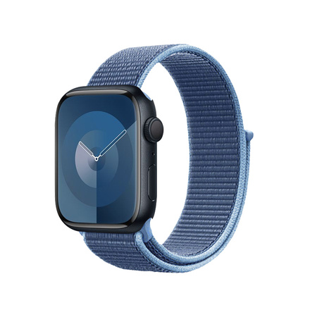 Pasek Crong Nylon do Apple Watch 42/41/40/38 mm Ocean Blue Nylonowy