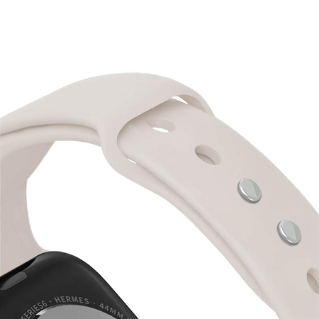 Crong Liquid - Apple Watch Band 38/40/41/42mm (Stone Beige)