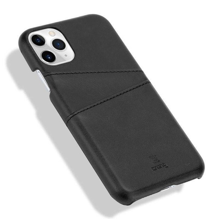 Crong Neat Cover - iPhone 11 Pro Hülle mit Taschen (schwarz)