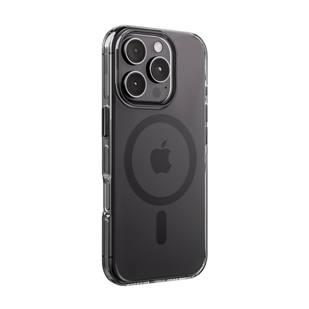 Crong Clear MAG Pro - iPhone 16 Pro MagSafe tok (fekete)
