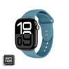 Crong Liquid - Cinturino per Apple Watch 38/40/41/42 mm (Marine)