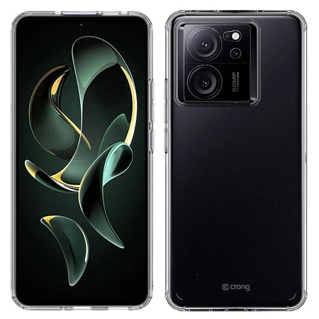 Etui Przezroczyste do Xiaomi 13T / 13T Pro Crong Crystal Shield Cover Ochronny Case Bezbarwny
