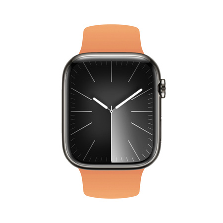 Crong Liquid - Strap for Apple Watch 42/44/45/49 mm (orange)