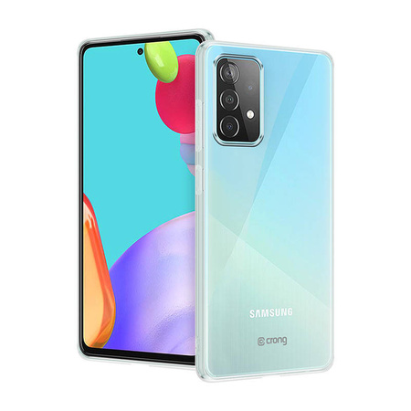 Crong Crystal Slim Hülle - Samsung Galaxy A52 / A52S Gehäuse (Transparent)