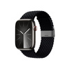 Crong Wave Band - Geflochtenes Armband für Apple Watch 38/40/41 mm (graphit)