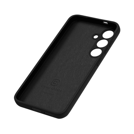 Etui Crong Color Cover do Samsung Galaxy S24 Plus Silikonowe Czarne Plecki