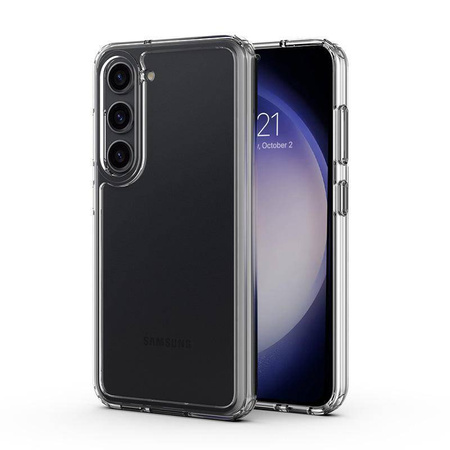 Etui Crong Crystal Shield Cover do Samsung Galaxy S23 Przezroczyste Plecki