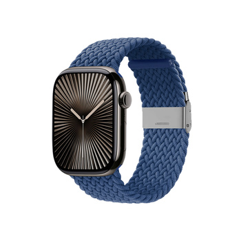 Crong Wave Band – Braided Apple Watch Strap 44/45/46/49mm (Blue)