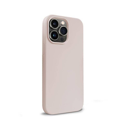 Crong Color Cover - Θήκη σιλικόνης για iPhone 14 Pro (ροζ άμμος)