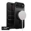 Crong Hybrid Frost MAG tok - MagSafe iPhone Air tok (fekete)