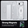 Etui Crong Clear MAG Cover do iPhone Air MagSafe Przezroczyste Plecki