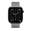 Crong Milano Steel – řemínek z nerezové oceli pro Apple Watch 44/45/46/49mm (šampaňské)