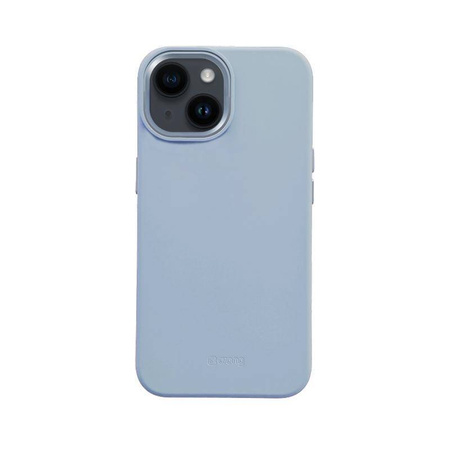 Etui Crong Color Cover LUX Magnetic do iPhone 15 Plus MagSafe Silikon Blue