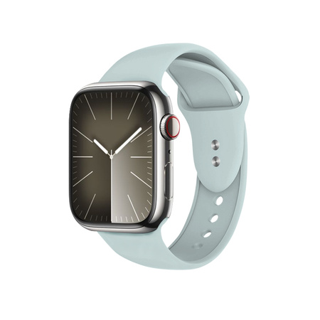 Crong Liquid - Pasek do Apple Watch 42/44/45/49 mm (miętowy)