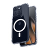 Crong Hybrid Clear Magnetic - MagSafe калъф за Motorola Edge 70 Fusion (прозрачен)