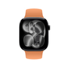 Crong Liquid - Correa para Apple Watch de 38/40/41/42 mm (naranja)
