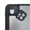 Crong PrimeFolio - Θήκη iPad Air 11" M3 (2025) / iPad Air 11" M2 (2024) / iPad Air 10.9" (5η-4η γεν.) / iPad Pro 11" (2022-2021) (μαύρο/διαφανές)