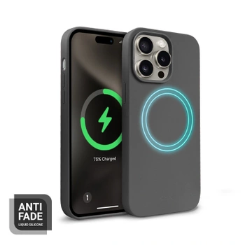 Crong Color Cover Magnetic - iPhone 15 Pro MagSafe Case (Titanium)