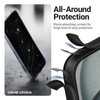 Crong Hybrid Frost MAG Cover - Etui MagSafe iPhone 17 (czarny)