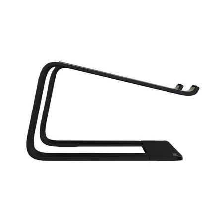 Crong AluBench - Aluminum laptop stand (black)