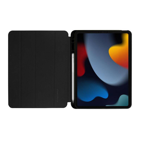 Crong FlexFolio - iPad 10.2" Tasche (2021-2019) mit Apple Pencil (schwarz)