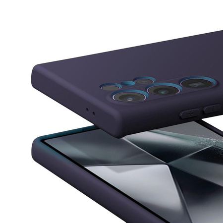 Crong színes tok - tok Samsung Galaxy S24 Ultra készülékhez (lila)